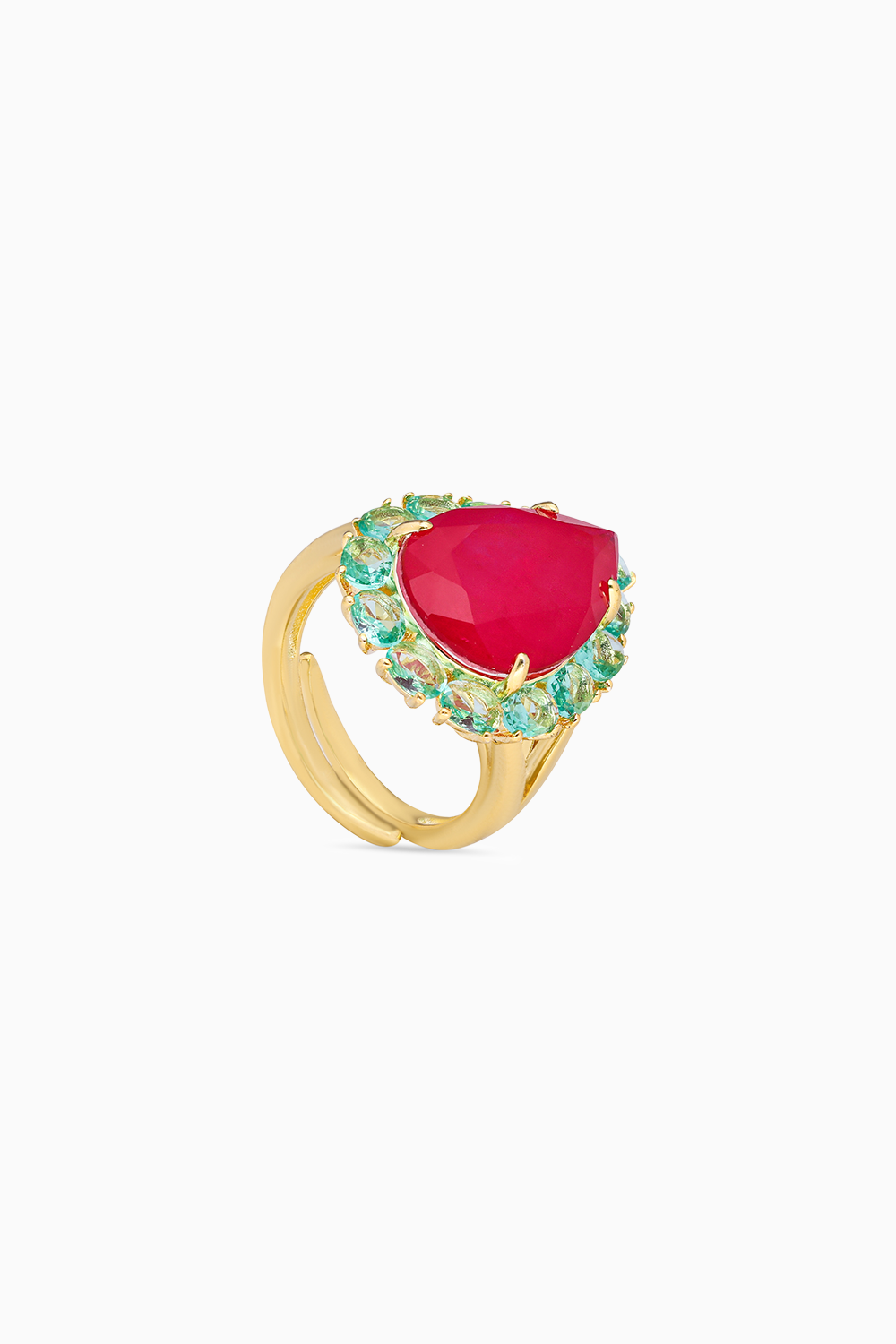 Peacock Paradise Ring