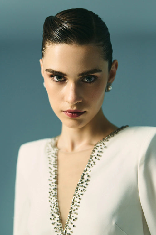 Pearl Twilight White Dress