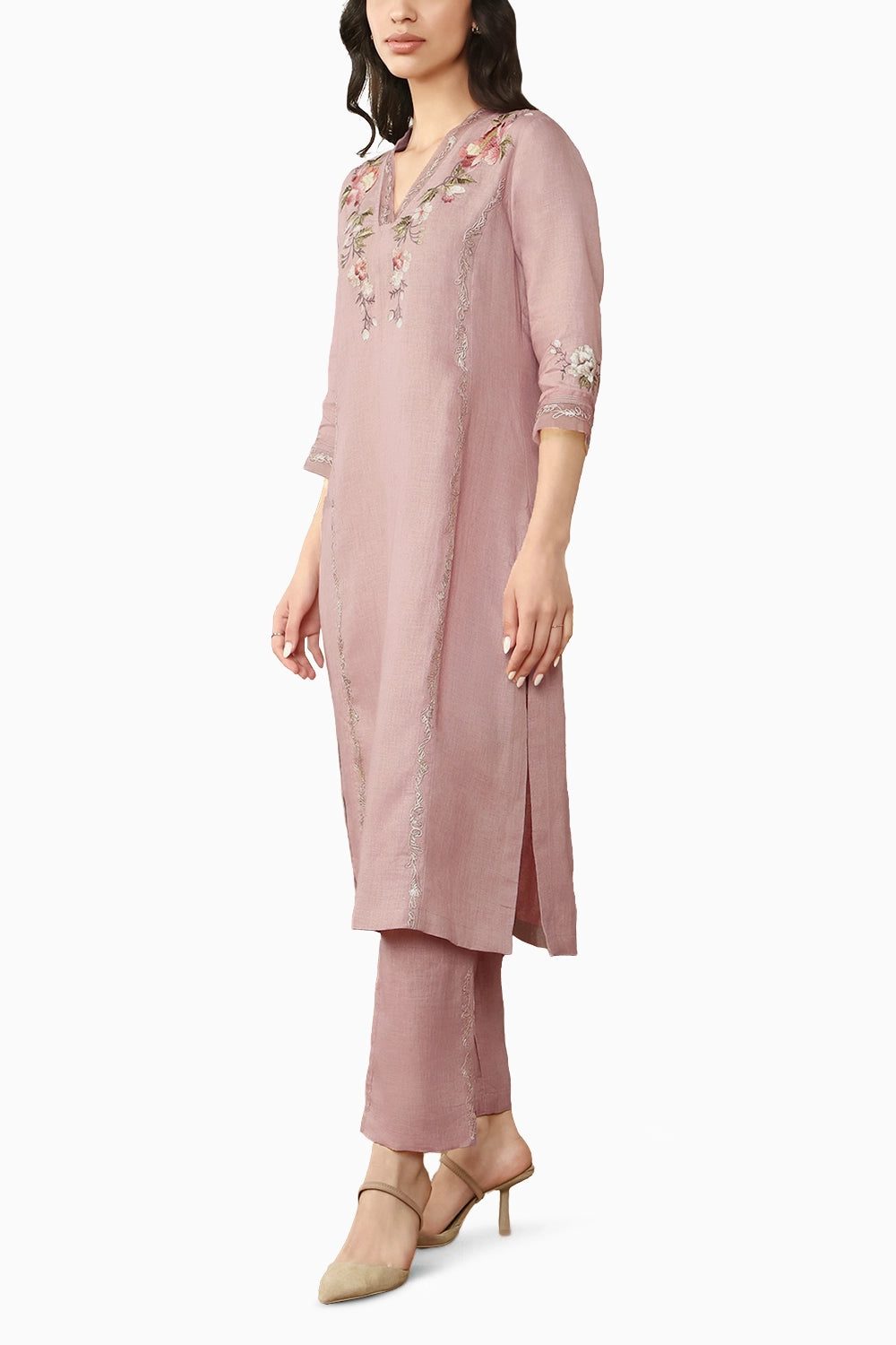 Quartz Peony Parade Kurta Set