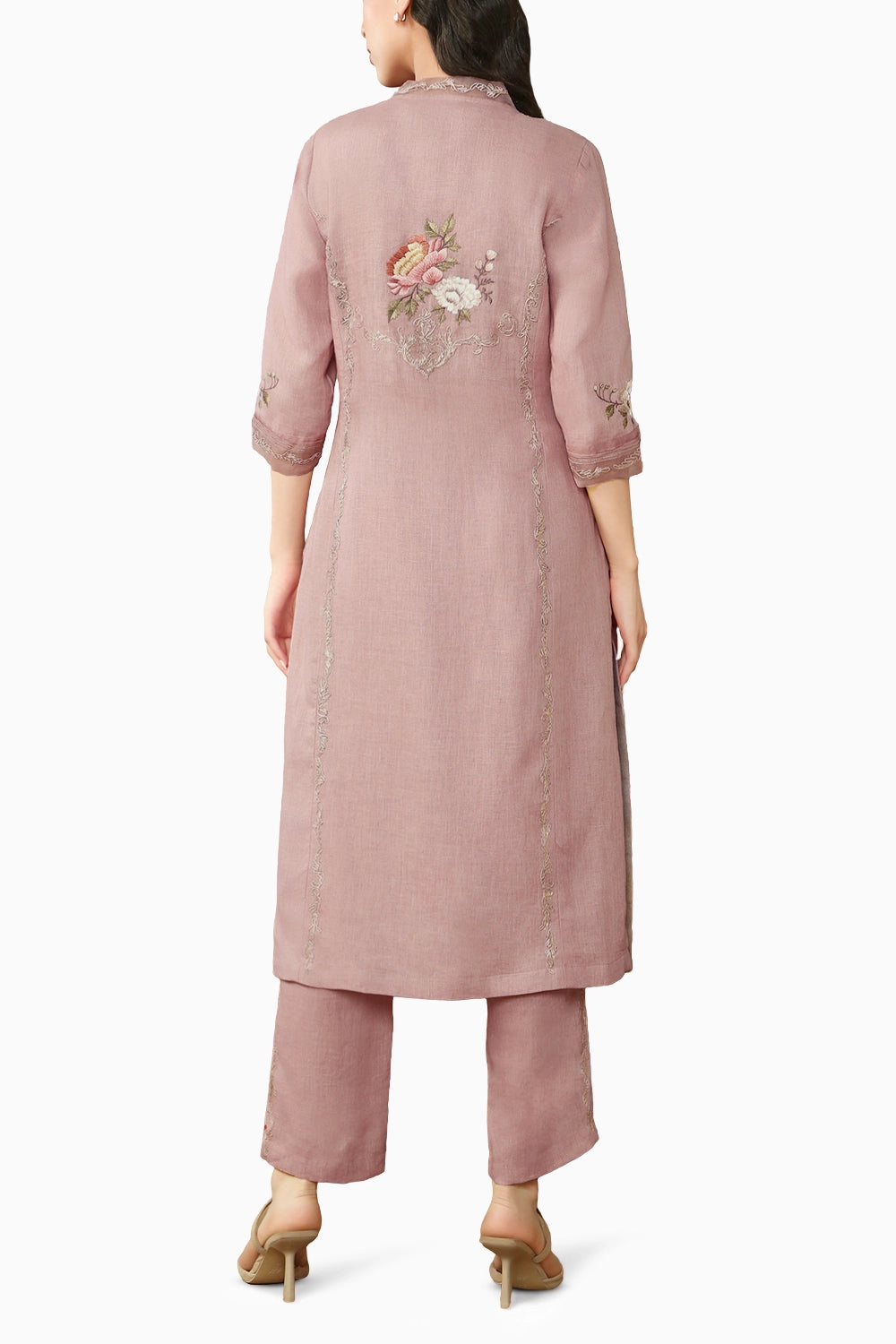 Quartz Peony Parade Kurta Set