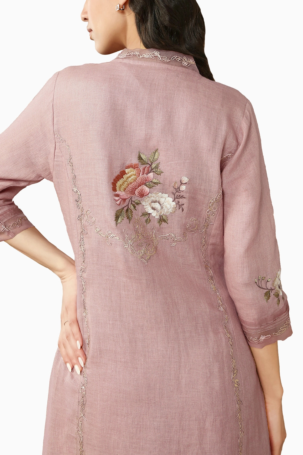 Quartz Peony Parade Kurta Set