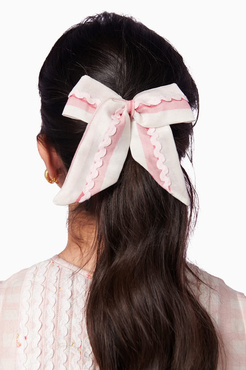 Small Peony Ribbons Bow