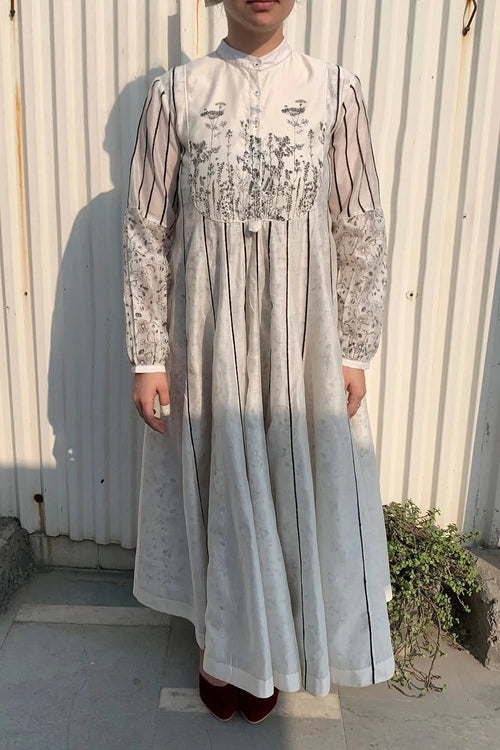 Petunia long Panel Yoke Dress