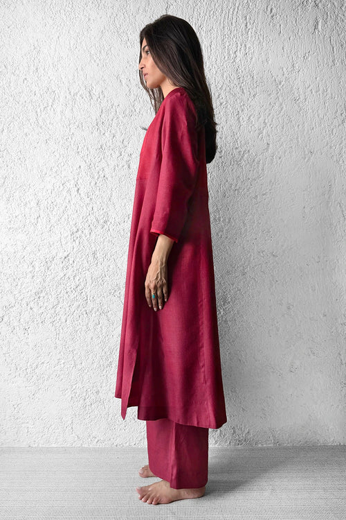 Pheran Yoke Shift Tunic