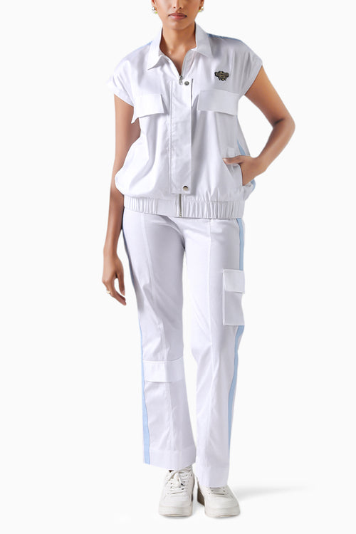 Tesa White Co-ord Set