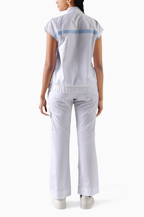 Tesa White Co-ord Set