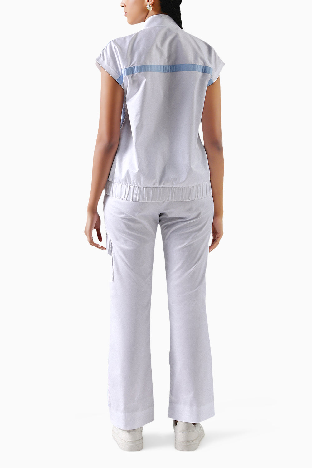 Tesa White Co-Ord Set