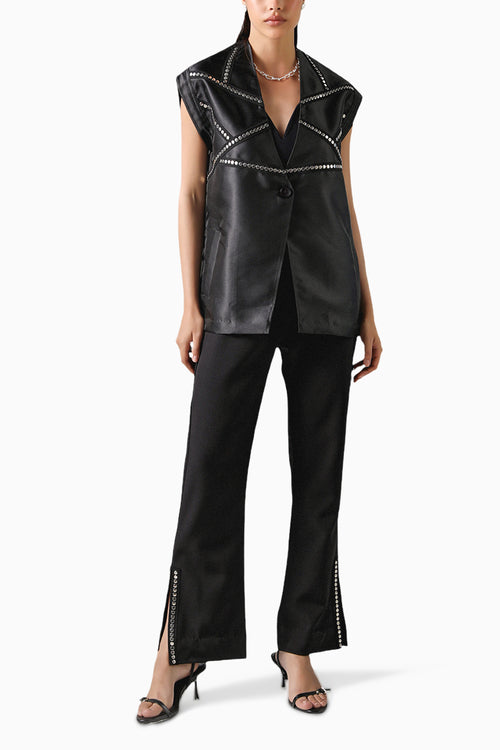 Flint Black Co-ord Set