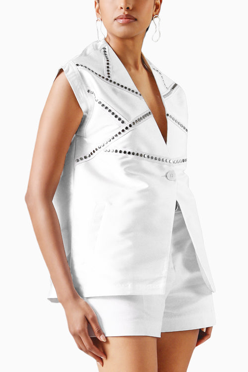 Flint White Co-ord Set