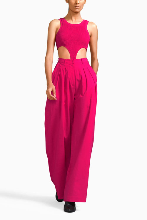 Pink Bodysuit Set
