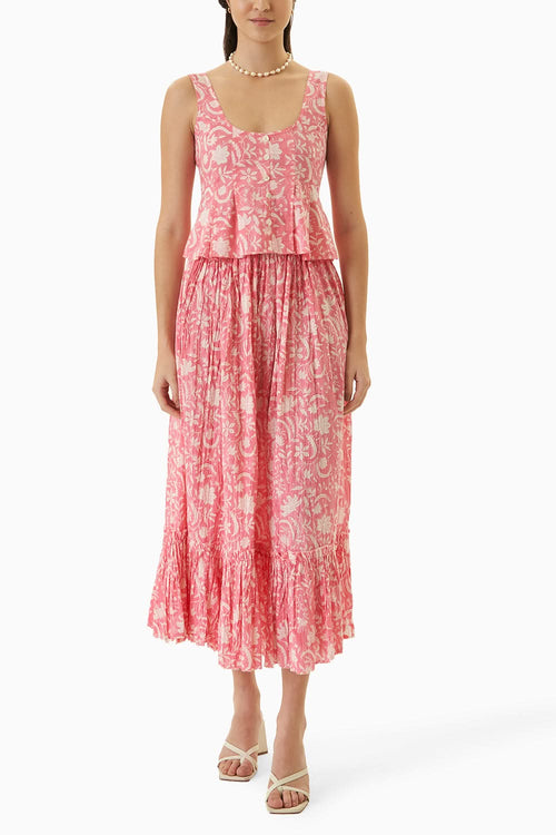Pink Bundi Top