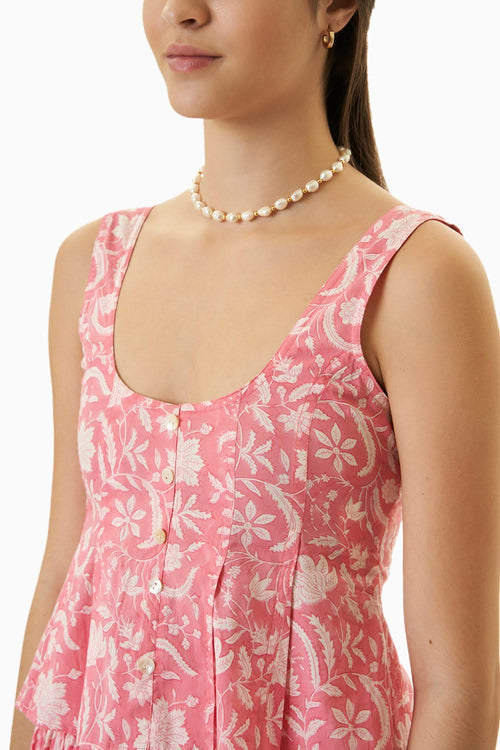 Pink Bundi Top