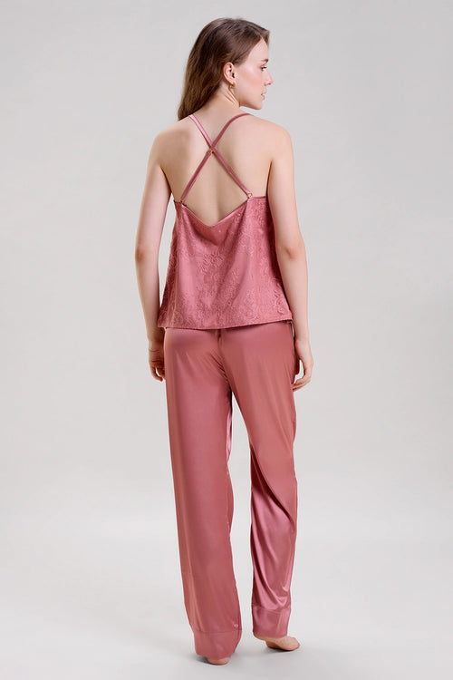 Pink Cami Top and Pants