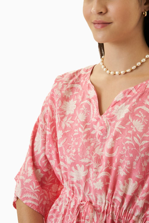 Pink Kochi Kaftan