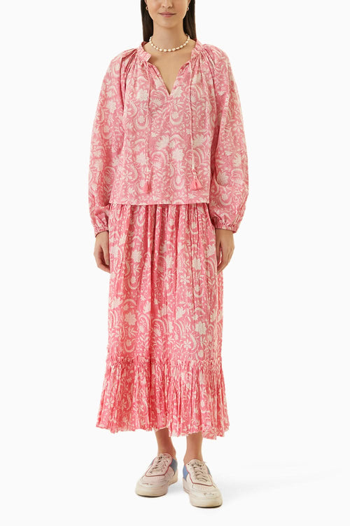 Pink Pushkar Blouse