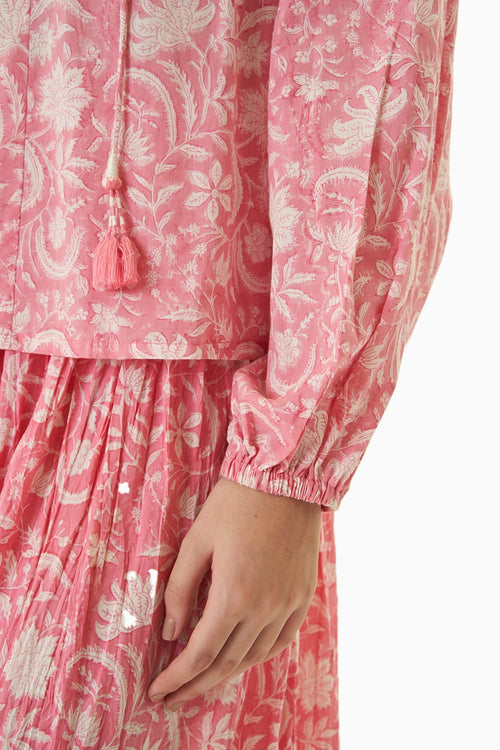 Pink Pushkar Blouse