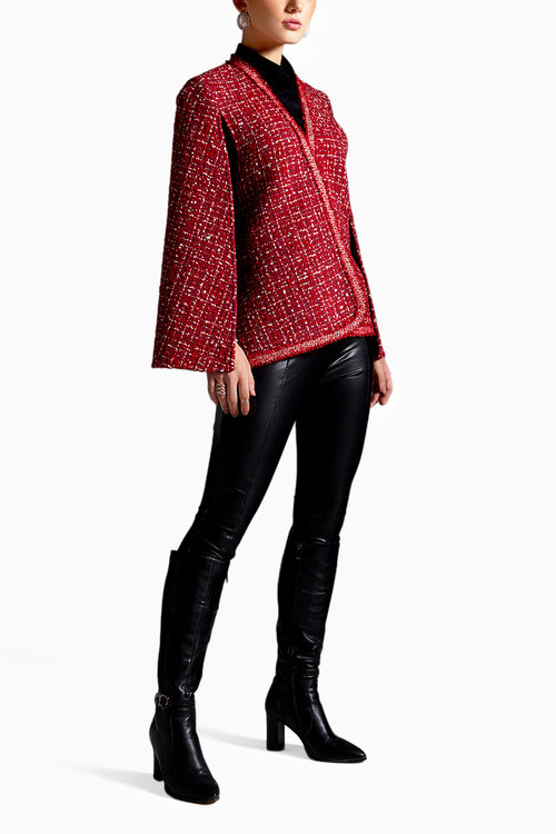 Red Scarlet Blaire Cape