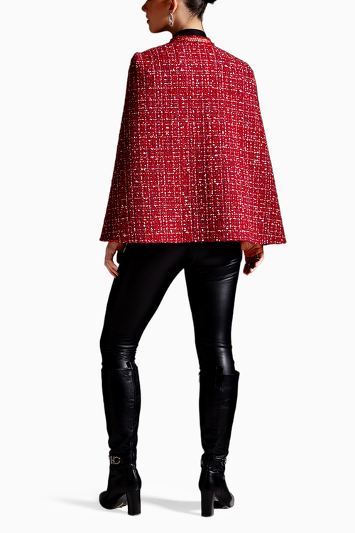 Red Scarlet Blaire Cape