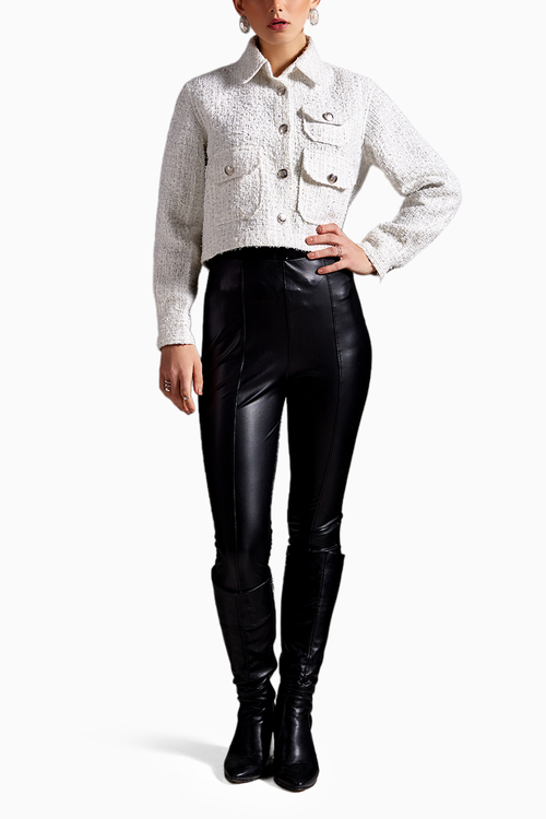 Pure Pearl Tweed Jacket
