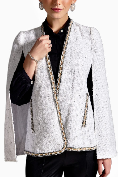 White Blaire Cape