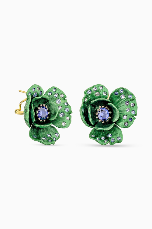Poppy Petal Earrings