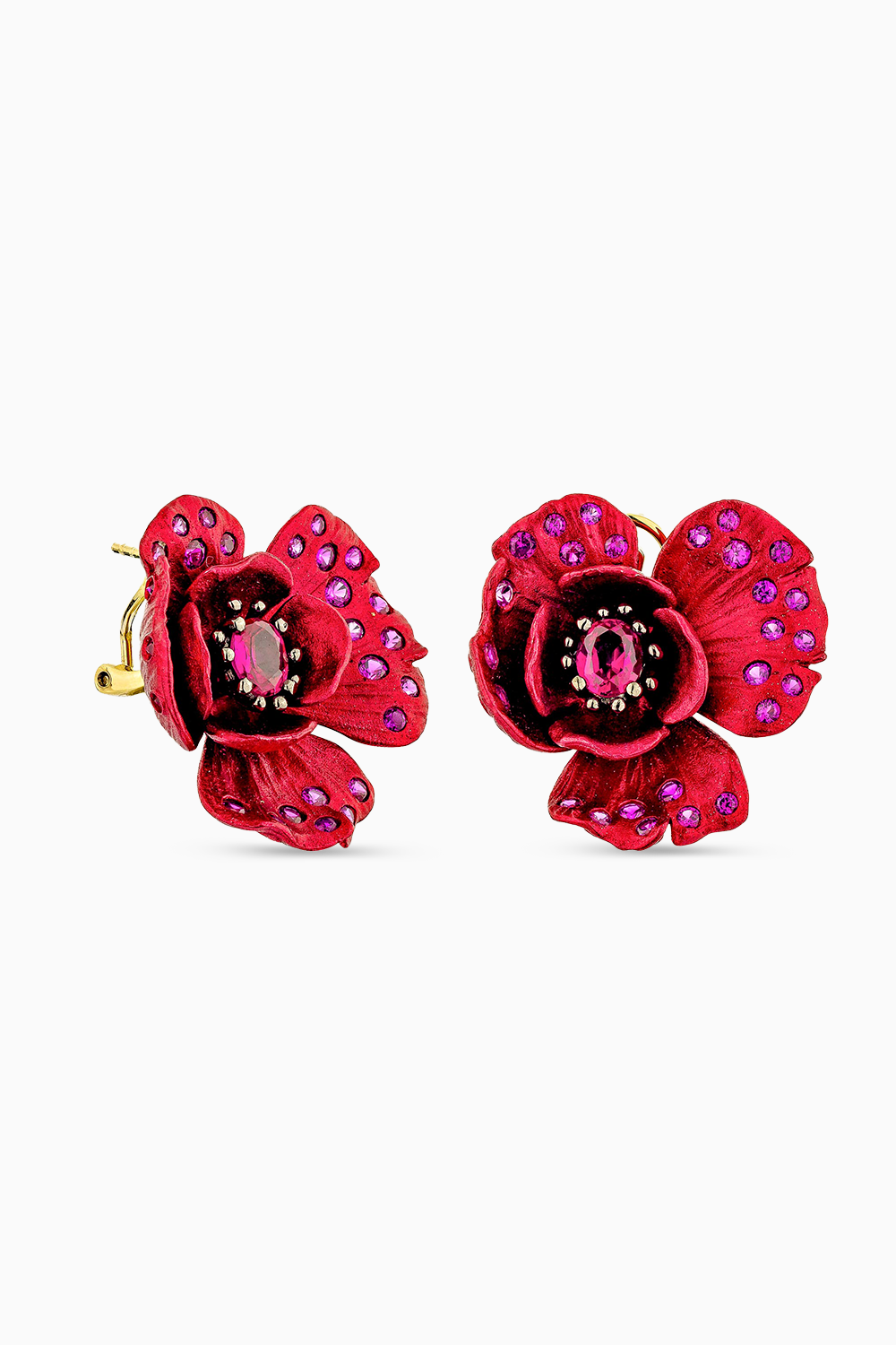 Poppy Petal Earrings