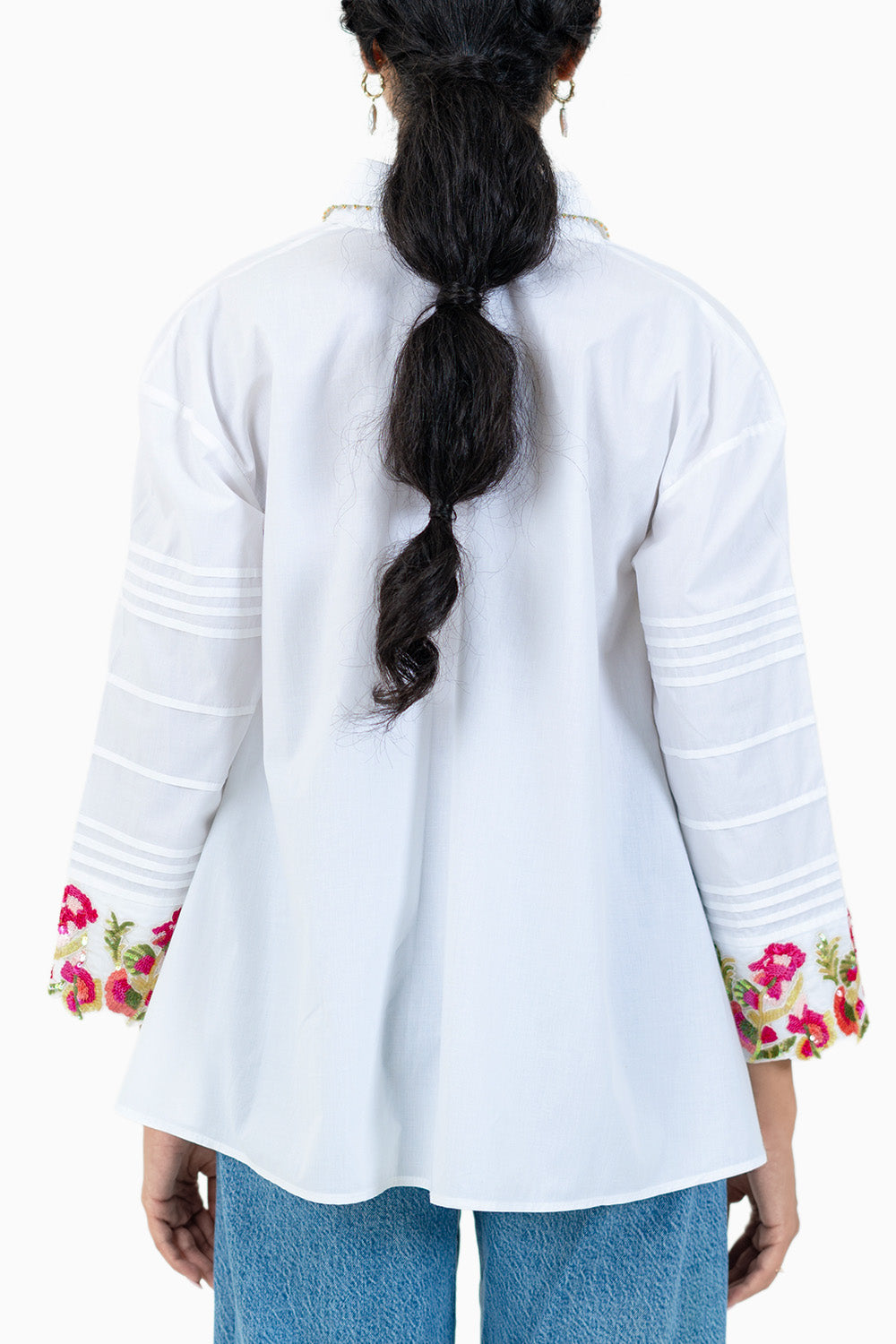 White Poppy Shirt