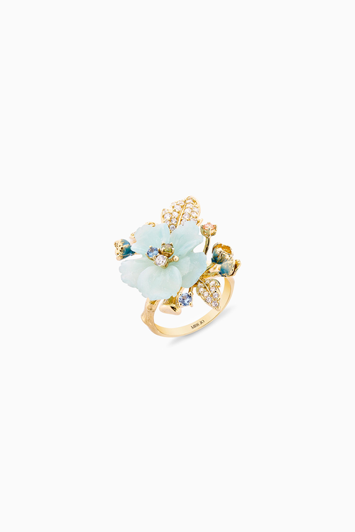 Poppy Waltz Ring