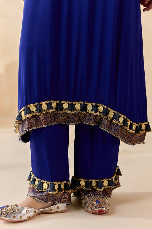 Prisha Blue Co-ord Set