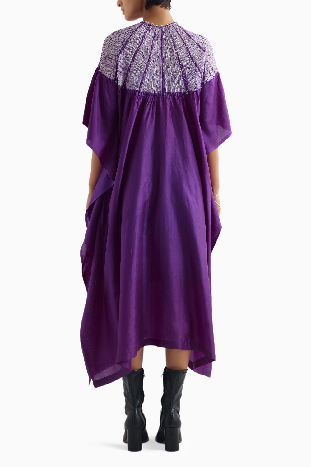 Native Metal Purple Kaftan