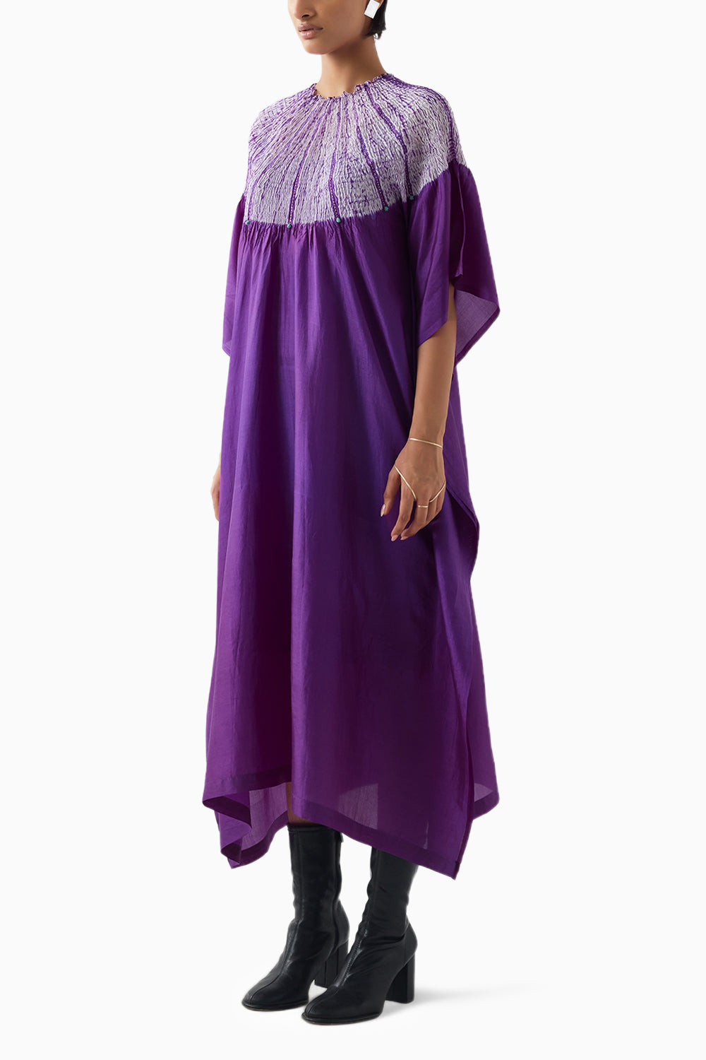 Native Metal Purple Kaftan