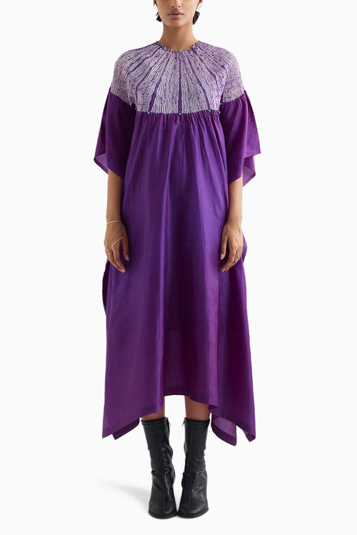 Native Metal Purple Kaftan