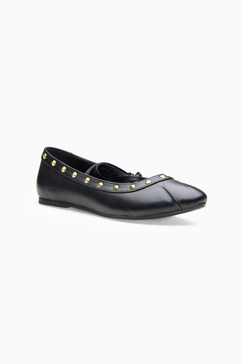 Queens Black Ballerinas Flats