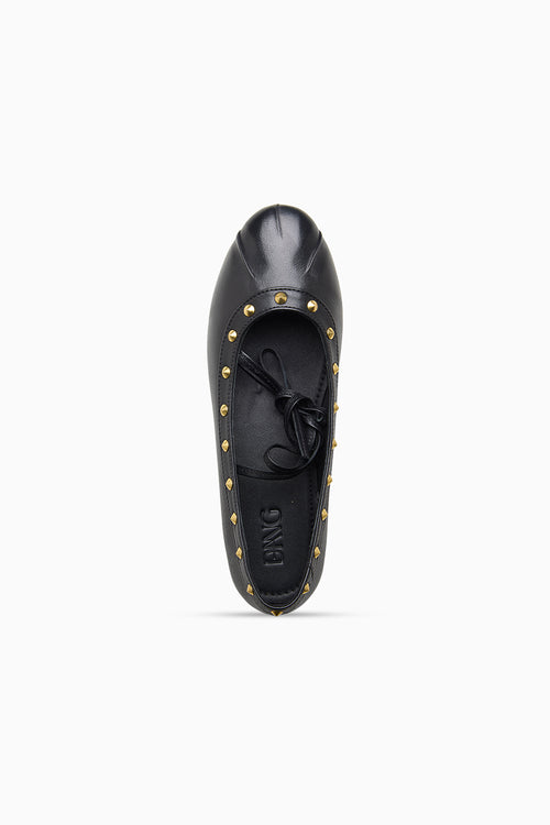 Queens Black Ballerinas Flats
