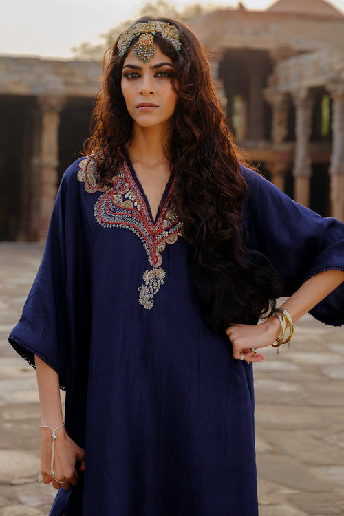 Nila Purple Kaftan