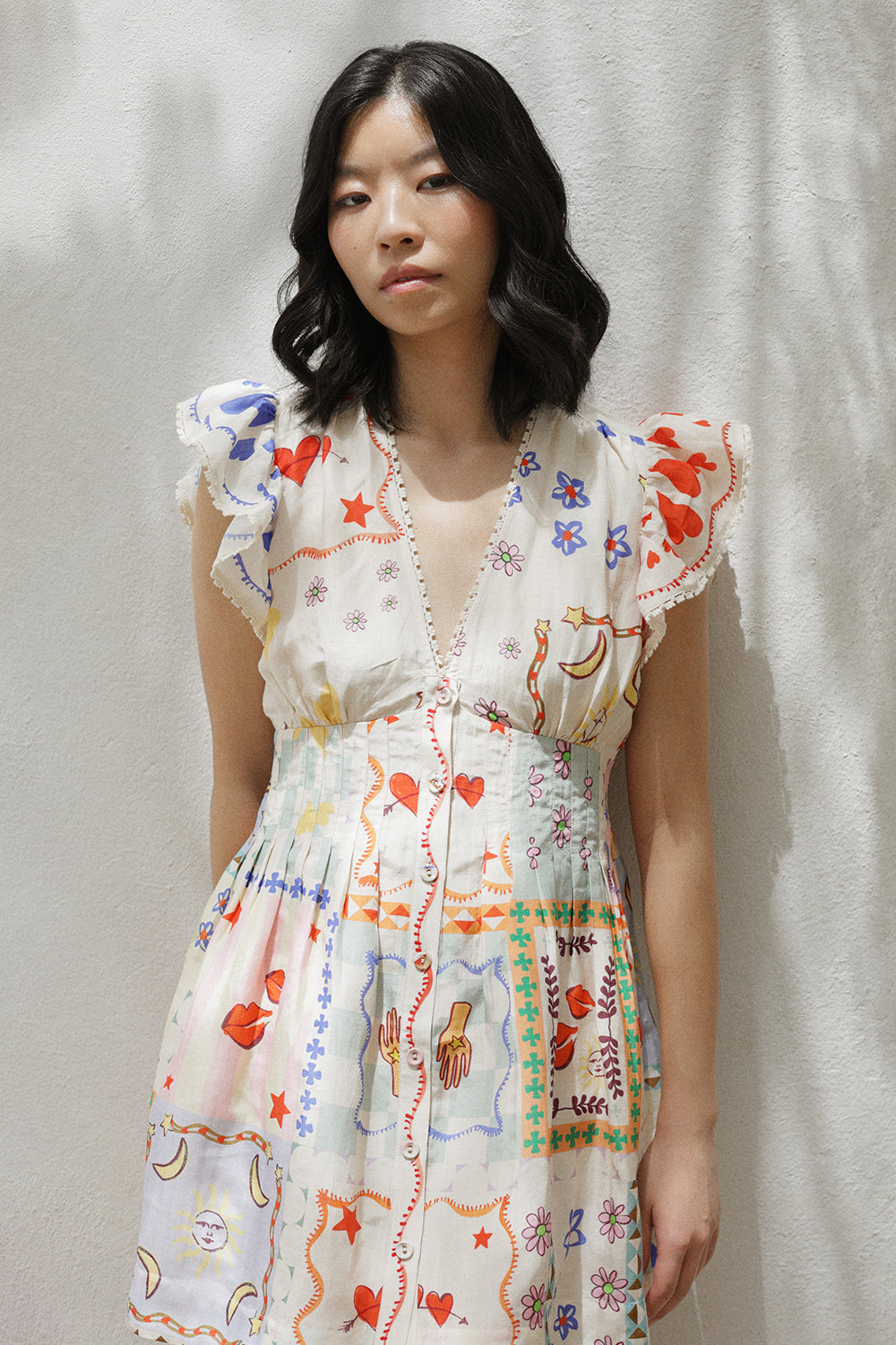 Estella Boardgame Mini Dress