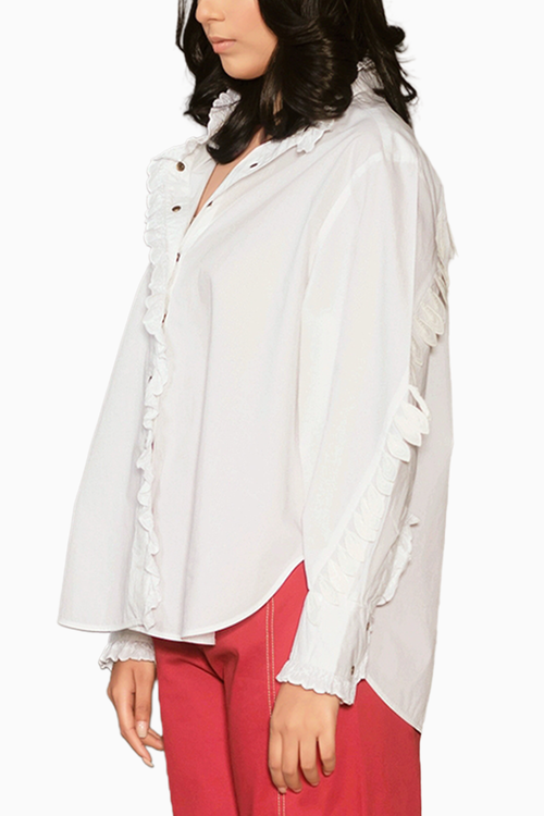 Rachel White Shirt