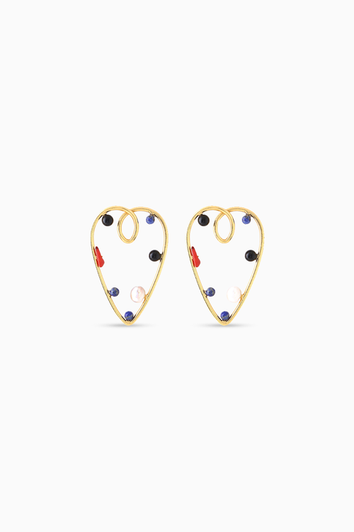 Heart In a Beat Earrings