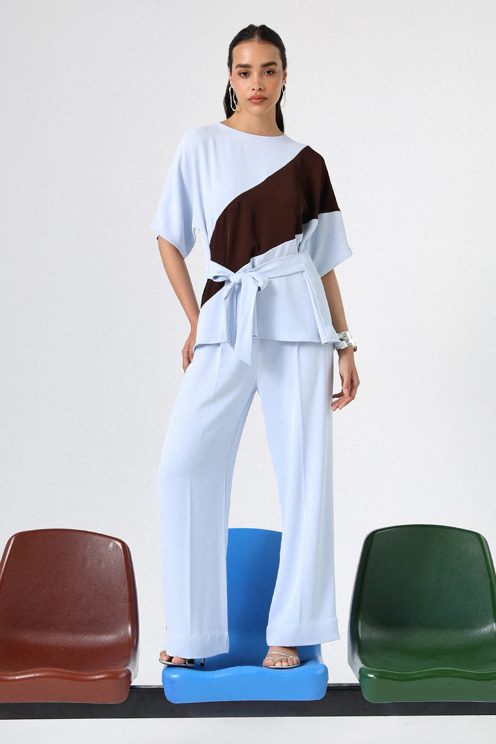 Nova Blue Co-Ord Set