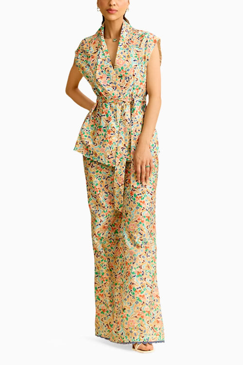Ikkat Printed Co-ord Set