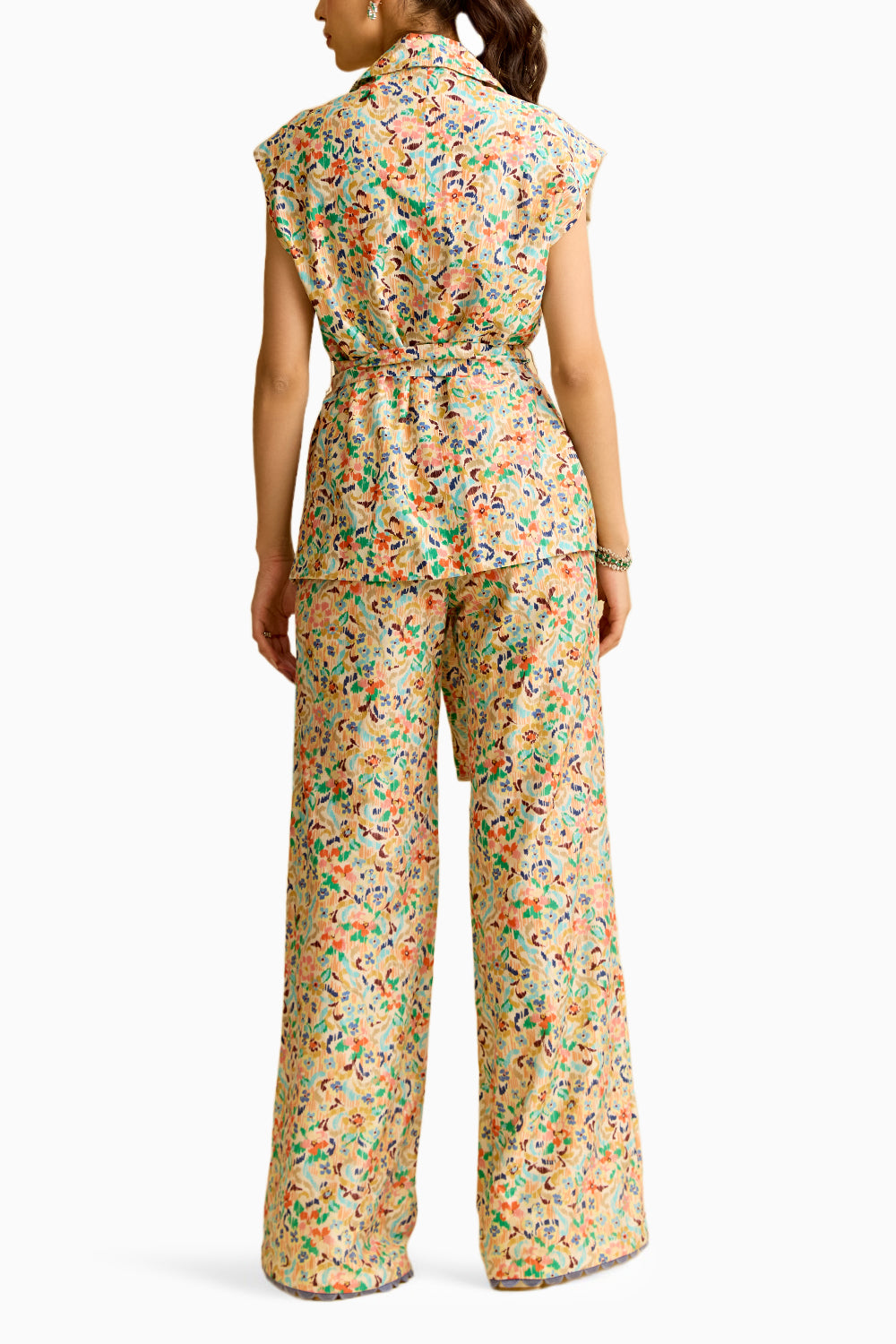 Ikkat Printed Co-ord Set