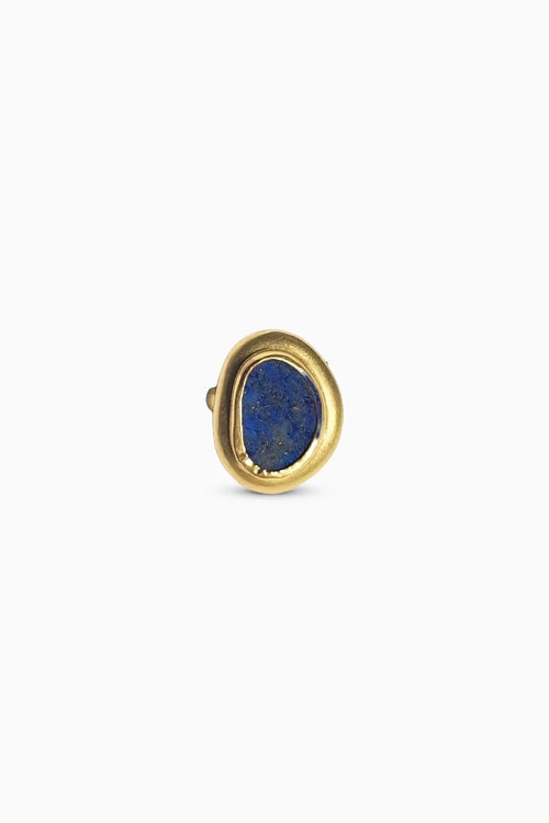 Enduring Charm Ring with Lapis Lazuli