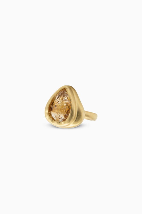 Golen Glow Ring with Citrine