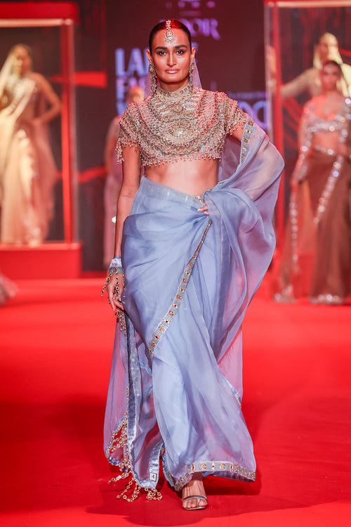 Neelambara Saree Set