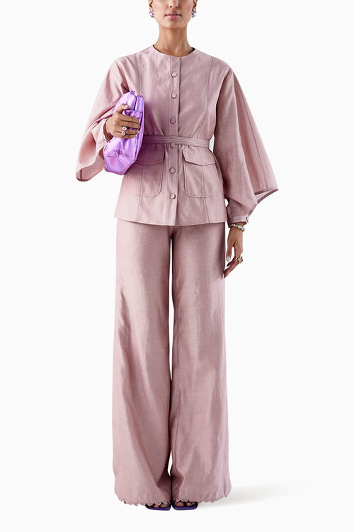 Palesa Blush Pink Pants Set