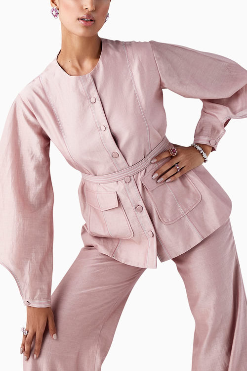 Palesa Blush Pink Pants Set