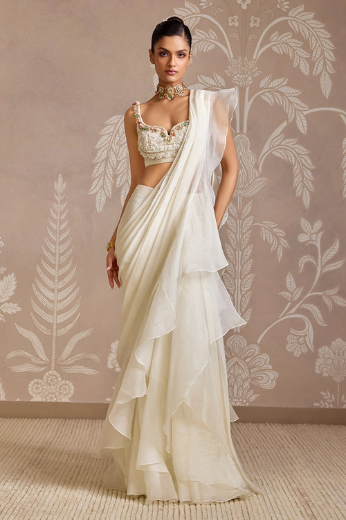 Ethereal Ivory Drape Set