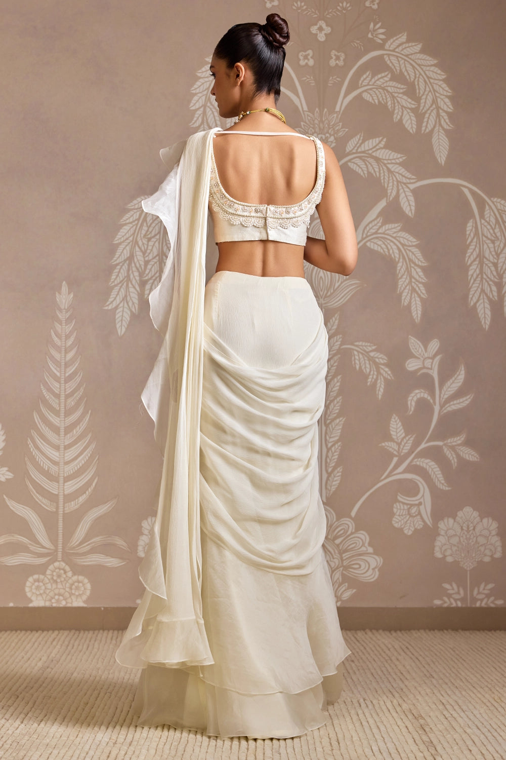 Ethereal Ivory Drape Set