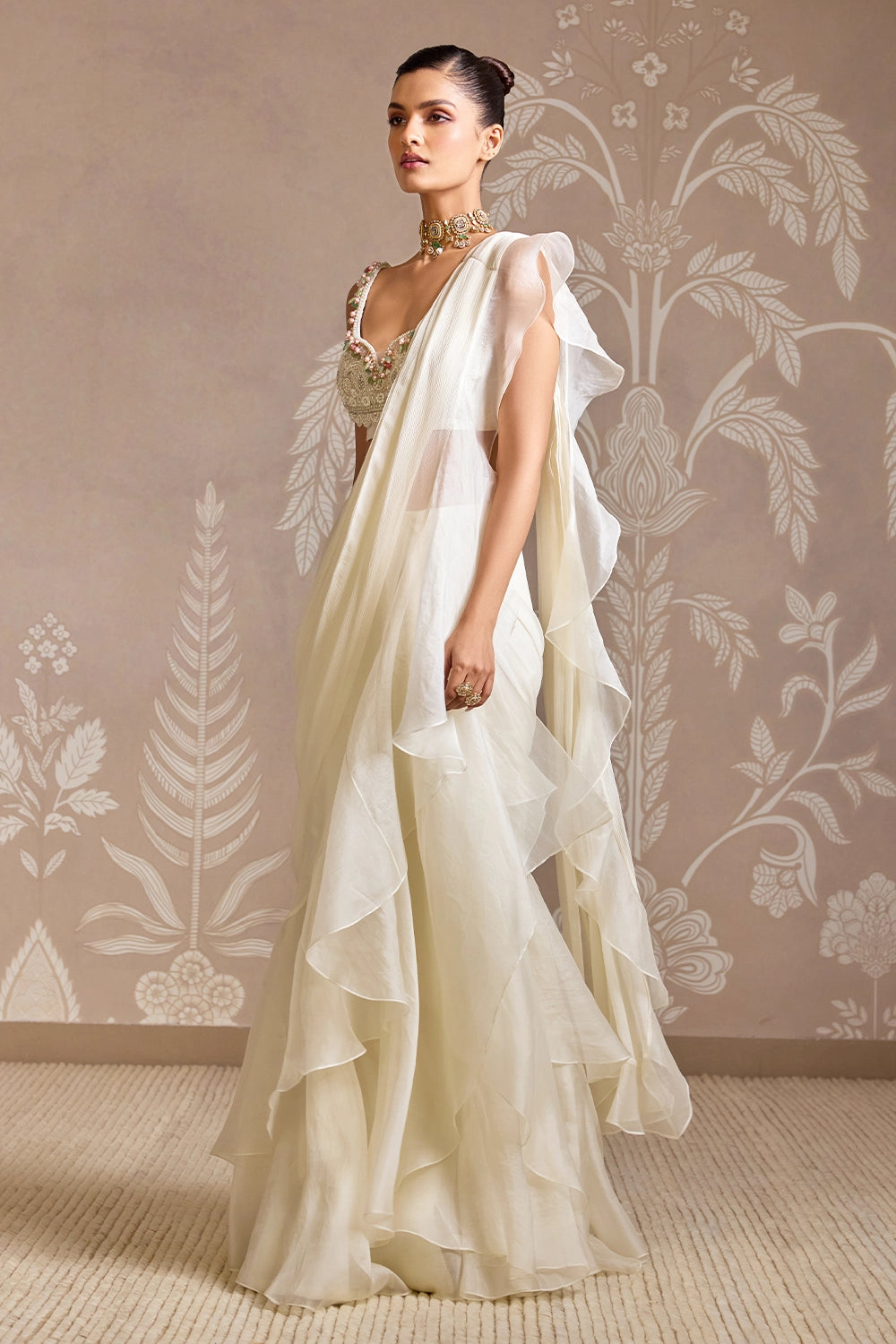 Ethereal Ivory Drape Set