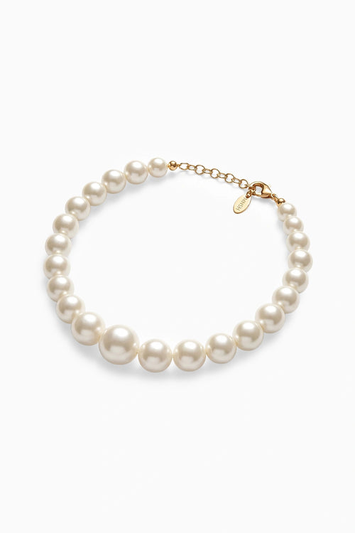 Gradation Pearl Necklace